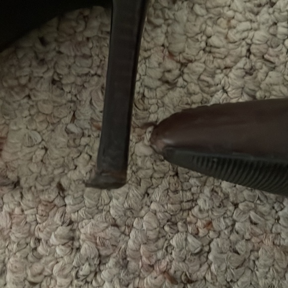 brown boots heels - Picture 5 of 5